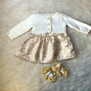 Cat & Jack baby girl star dress